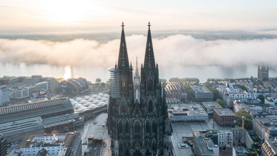 Ansicht auf den Kölner Dom
