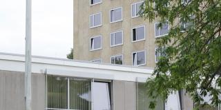 Gebäudeansicht der Bezirksregierung Detmold