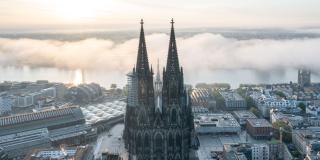 Ansicht auf den Kölner Dom